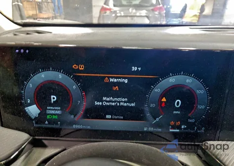 2025 Nissan Kicks Sr from USA, damaged, VIN 3N8AP6DB6SL320772